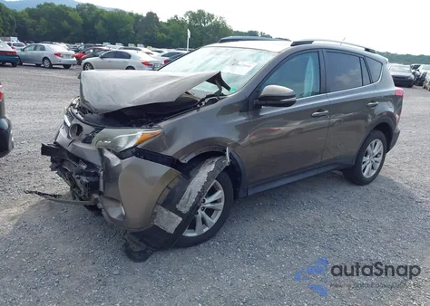 2014 Toyota Rav4 Limited из США, поврежденный, VIN 2T3DFREV8EW126196